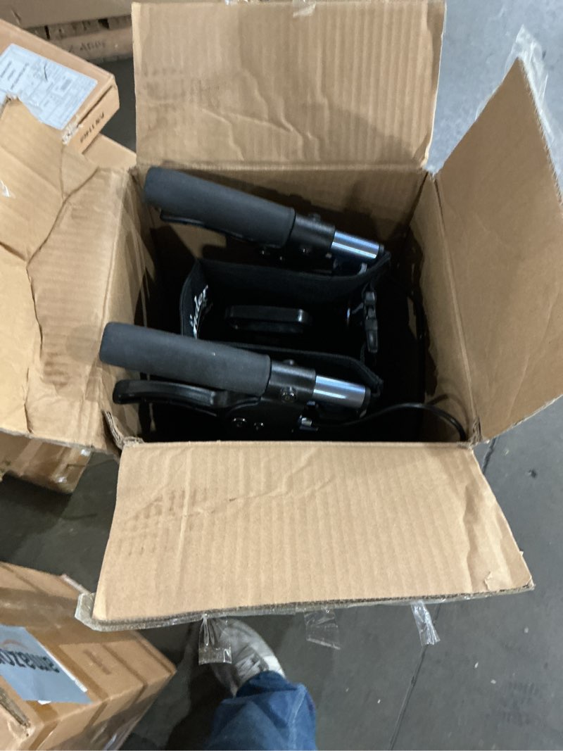 Condition photo showing As Is for Stander Space Saver Rollator, Lightweight Folding Rolling Walker with Seat for Seniors & Adults, 4-Wheel Mobility Aid with 6-inch Wheels, Locking Brakes & Padded Seat with Backrest, Cobalt Blue Cobalt Blue Standard