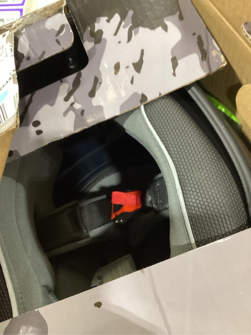 Condition photo showing Good Condition for TRIANGLE Kids Motorcycle Helmets Youth Full Face Helmet Lightweight with 2 Visors DOT Approved Large Matte Black