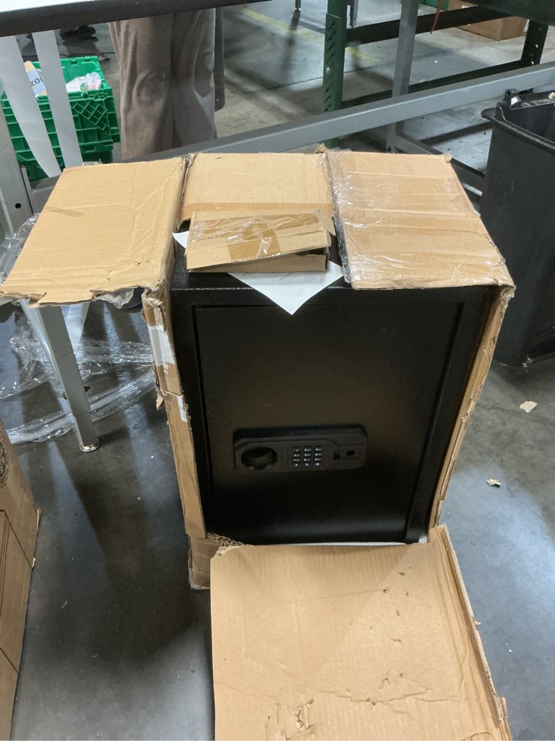 Condition photo showing Good Condition for 5.2 Cuft Large Fireproof Safe for Home Use, Digital Safe Box with Programmable Keypad, Spare Keys and Alarm System, Anti-Theft Security Safes for Home and Office 5.2 Cub