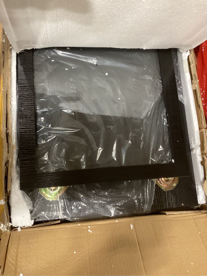 Condition photo showing New/Like New for PROLEE Reptile Enclosure with Leg,48“ Scratch-Proof Bearded Dragon Tank,79 Gallon Tempered Glass Lizard Tank with Metal Mesh Tops and Lockable Door,Spacious Reptile Habitat for Snake,Lizard (Black) Black 48"x20"x20",79Gallons