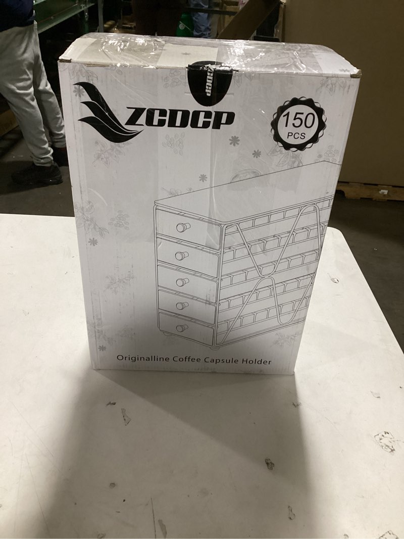 Condition photo showing Good Condition for ZCDCP Coffee Pod Holder Drawer Storage, Compatible with Nespresso Originaline pod, Office Kitchen Co