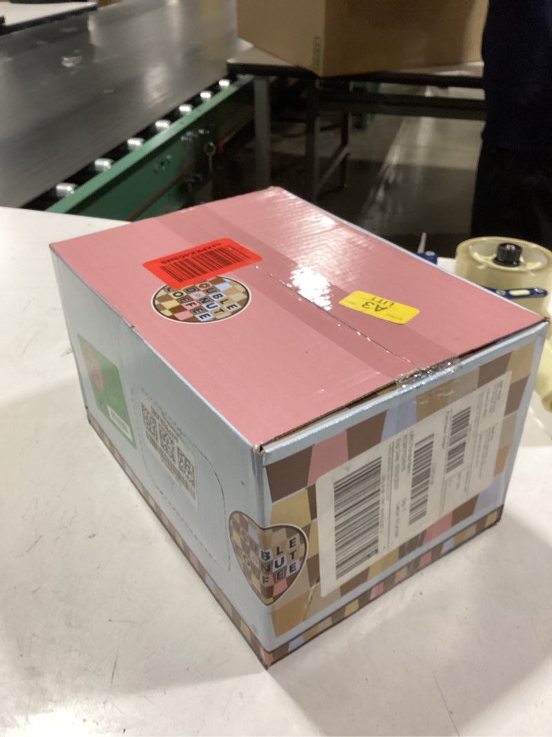 Condition photo showing New/Like New for Double Donut Coffee Classic Roast Decaf Coffee, Decaf Medium Roast Coffee, Decaf Pods for Keurig K Cups Machines, Hot or Iced Single Serve Decaffeinated in Recyclable Pods, 80 Count Decaf Classic 80 Count (Pack of 1)