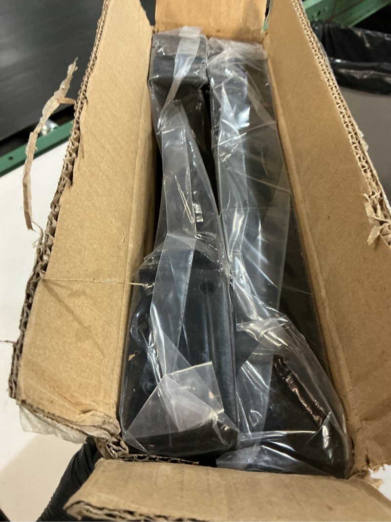 Condition photo showing Good Condition for osring 16 inch coffee table legs u-shaped, 2pcs solid steel table legs for furniture, tv stand and bench, black