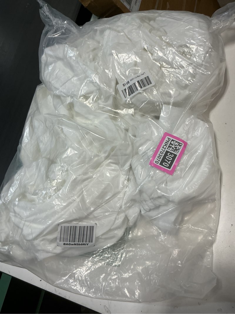 Condition photo showing Good Condition for Extra Deep Full Sheet Set - 6 Piece Breathable and Cooling Sheets - Hotel Luxury Bedding for Women, Men, Kids & Teens - Easy & Secure Fit - Soft, Wrinkle Free and Comfy - Extra Deep Pockets - White 01 - White Full