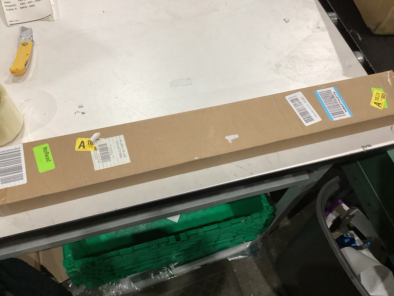 Condition photo showing Good Condition for LazBlinds No Tools No Drill 1" Vinyl Mini Blinds, Cordless Blinds for Windows, Light Filtering Horizontal Window Blinds & Shades, 29" W x 64" H, Cream Cordless-cream 29" W x 64" H
