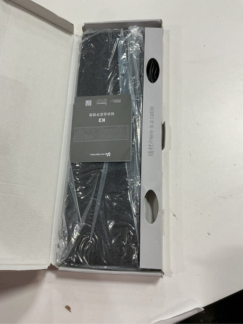 Condition photo showing New/Like New for bluetooth keyboard for mac, aluminum rechargeable slim wireless keyboard, multi-device, full size with numeric keypad, silent scissor switch for macbook pro/air, imac, ipad - space gray