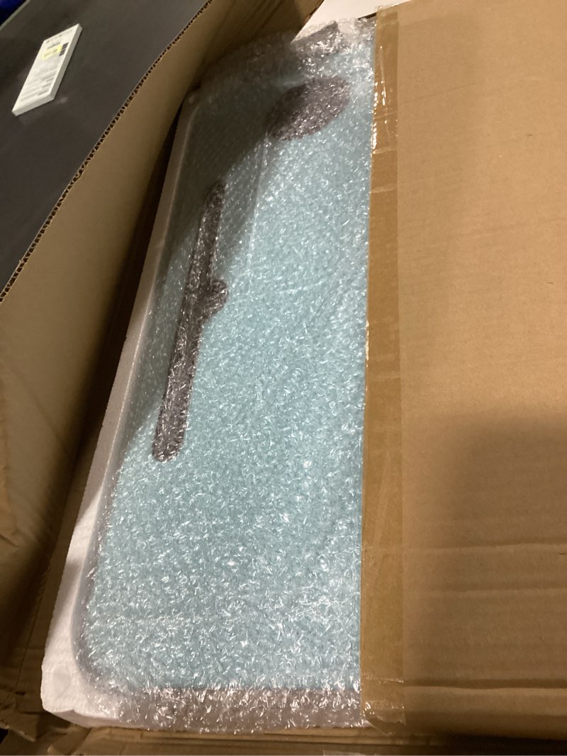 Condition photo showing Good Condition for Lap Desk with Storage Drawer, Cup and Tablet Holder, Bed Tray Table, Foldable Laptop Desk, Laptop Stand for Working, Writing, Gaming and Drawing (23.6", Blue) 23" Blue