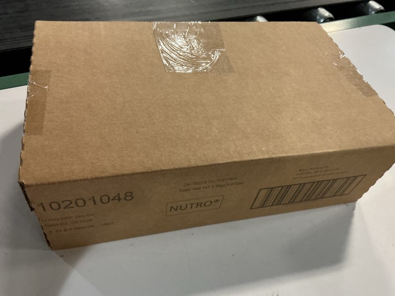 Condition photo showing New/Like New for (best by 05/10/2026) nutro perfect portions grain free cuts in gravy real chicken recipe wet cat food trays, 2.65-oz, case of 24