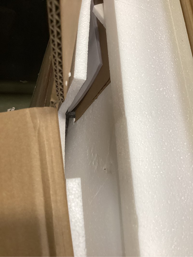 Condition photo showing New/Like New for TETOTE 24 x 32 Bathroom Mirror Cabinet with Tempered Beveled Mirror Silver Medicine Cabinet Aluminum Cabinet DTC Hinges, Stepless Adjustable Shelves, Recessed/Surface-Mounted 32"L x 24"W Silver