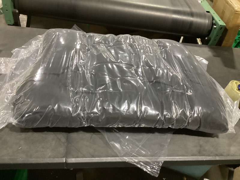 Condition photo showing New/Like New for porch swing cushion with backrest,waterproof bench cushion for outdoor furniture,2-3 seater replacement thickened swing cushion with ties,patio,outdoor,backyard and garden (black,40x40) black 40x40"