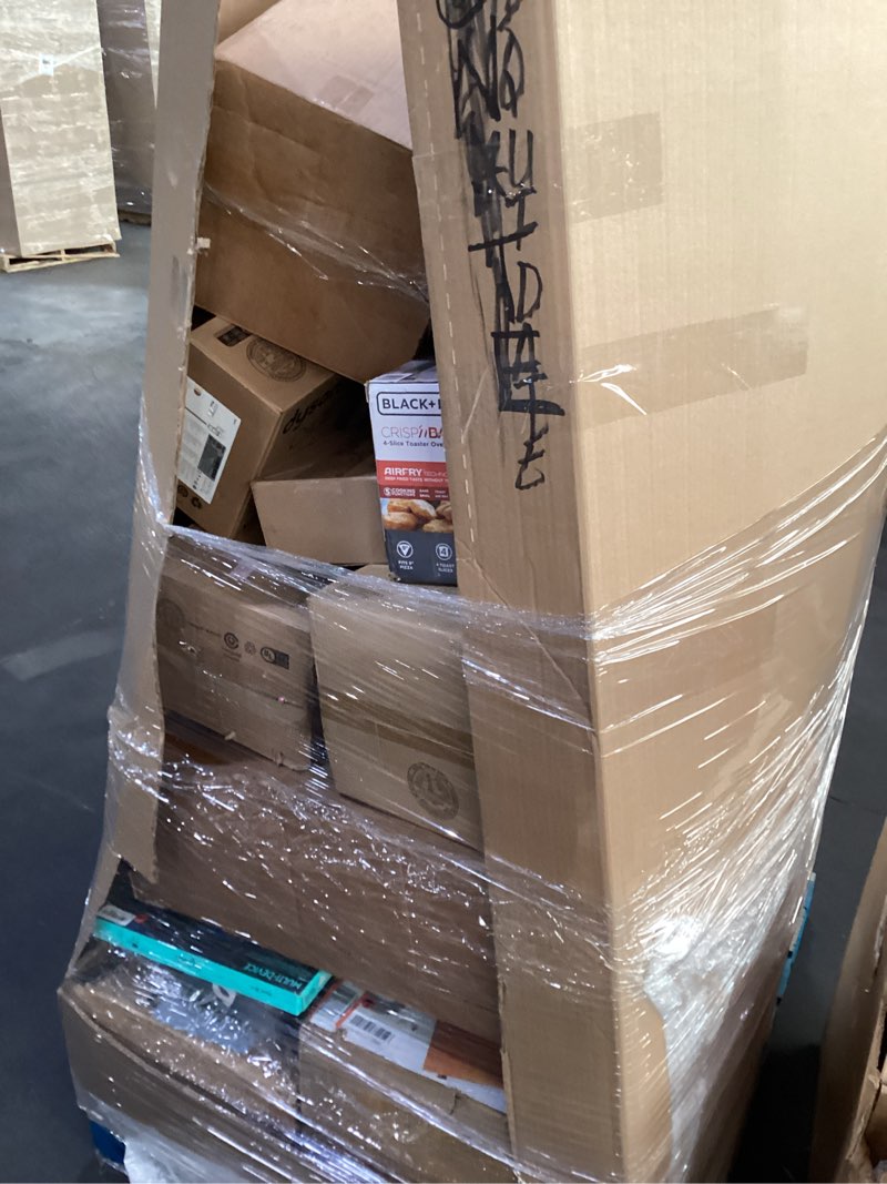 Appliance Pallet damaged & incomplete goods