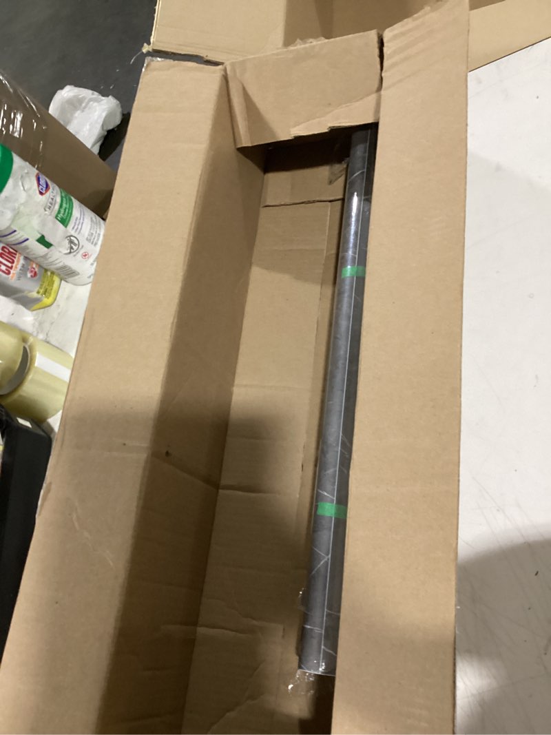 Condition photo showing Good Condition for extra-thick marquina charcoal marble contact paper - peel and stick wallpaper & backsplash for countertops & furniture - waterproof self-adhesive vinyl film - 23.6" x 118.1" (textured surface) marquina charcoal (textured matte) 23.6" x 118.1"