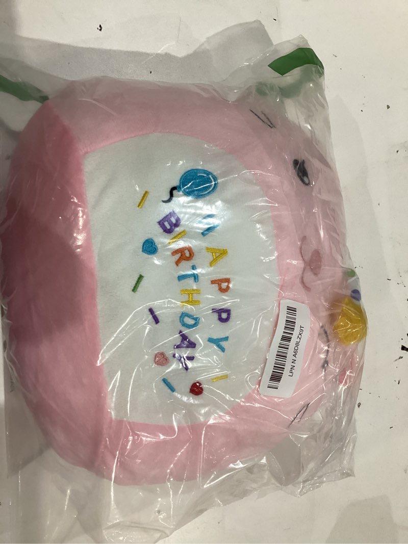 Condition photo showing Good Condition for Cat Plush Toy Birthday Decor Pink Cat Plushies Pillow Cat Stuffed Animal Soft Plushie Gifts for Girlfriend Kids Girls Boys 13.7”(Large Cat Plush) Pink Cat Large