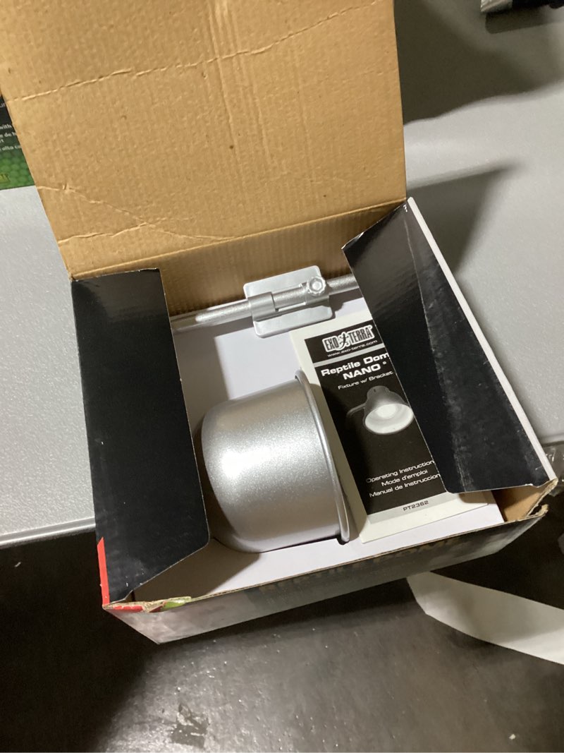 Condition photo showing Good Condition for Exo Terra Nano Reptile Dome with Support Bracket (4 /10cm)