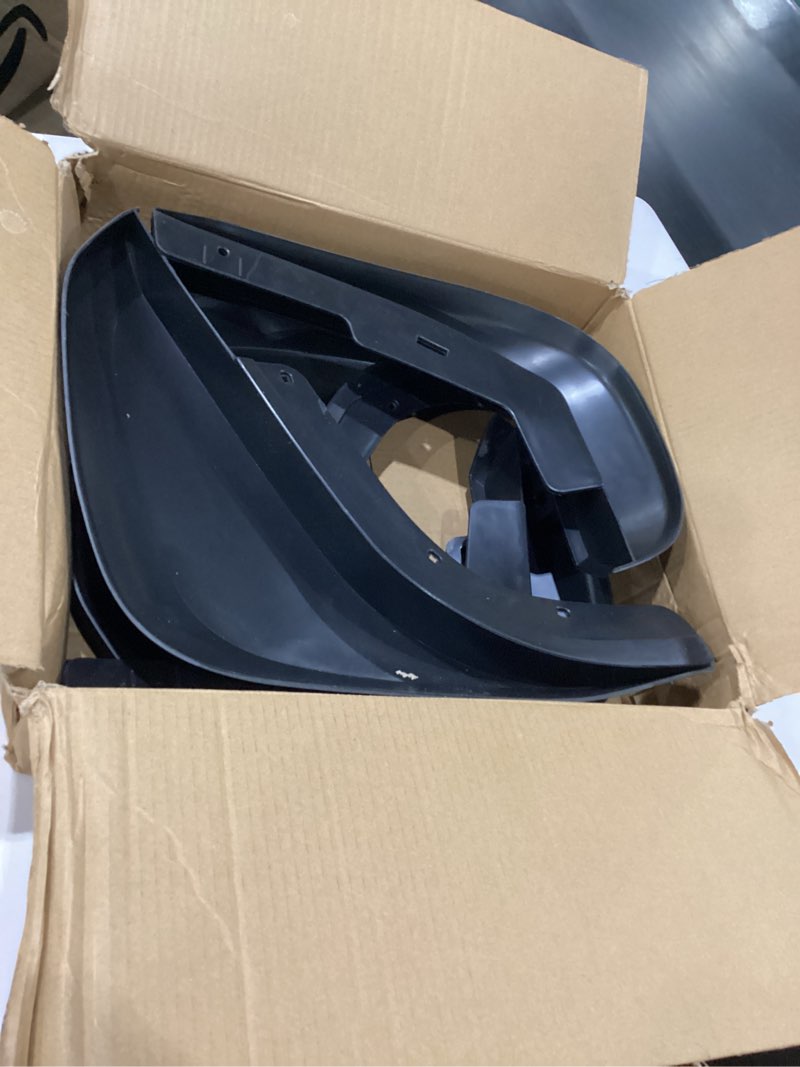 4PCS Mud Flaps for Land Rover Defender 2020-2025 | Widened Splash Guards | Matte Black PP Plastic |O