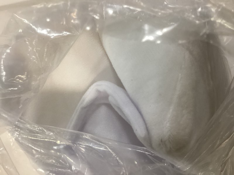 Condition photo showing As Is for soft & comfort ?aby side sleeper wedge adjustable breathable pillow supports front and back