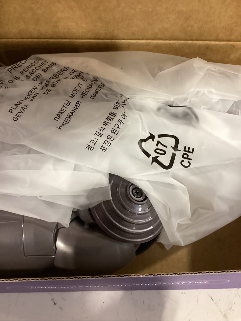 Condition photo showing As Is for ottwl upgrade anti-tangle replacement vacuum head compatible with dyson v8, cyclone v10,v11,v15 cordless vacuum cleaners, suitable for thin carpets, hardwood floor