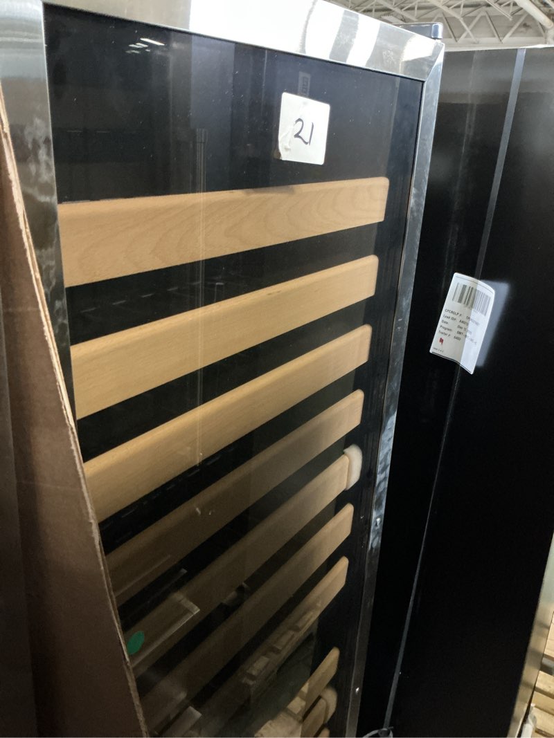 Condition photo showing Good Condition for Vinotemp 23.4-in W 155-Bottle Capacity Stainless Steel Dual Zone Cooling Built-In/freestanding Wine Cooler