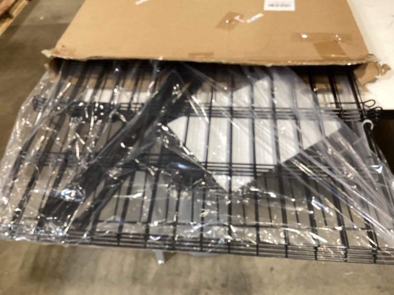 Condition photo showing Good Condition for no dig decorative garden fence 10 panels, 48 in (h) x 26 ft (l), dog fence outdoor for yard, rustproof metal animal barrier ground stakes fencing for garden, patio, flower bed 10 pack - 48 in (h) x 26 ft (l)