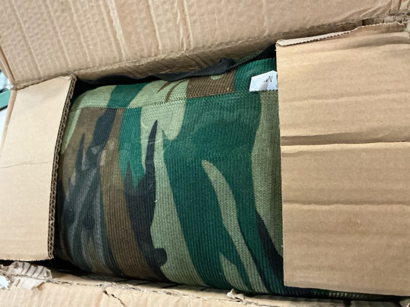 Condition photo showing Good Condition for Slendor Ghillie Suit - 6 in 1 Hunting Ghillie Suit 3D Camouflage, Halloween Costume for Unisex Adults/Youth (S/M/L/XL/XXL) Medium or Large Woodland