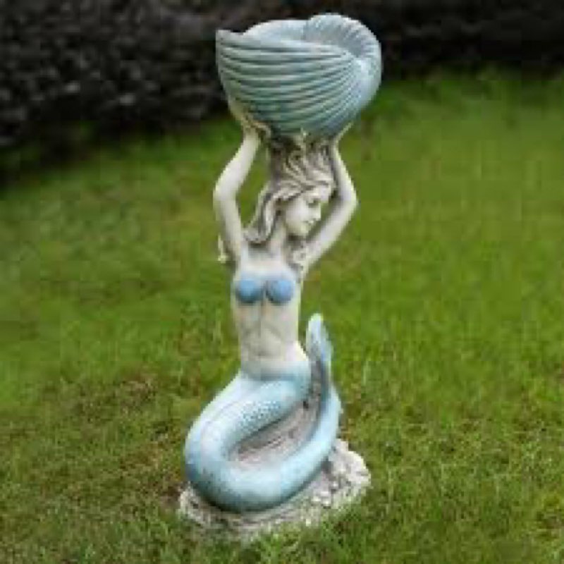 Mermaid Magnesium Oxide Garden Statue