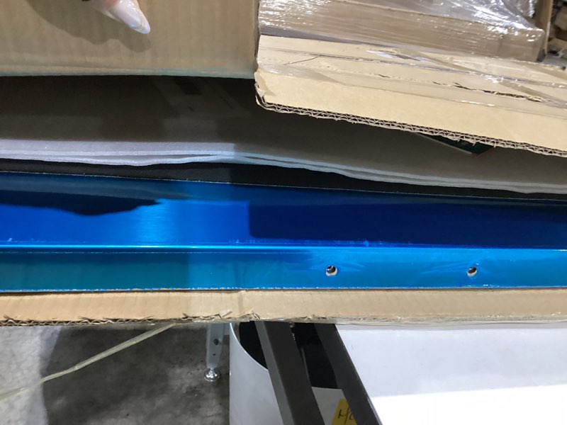 Condition photo showing As Is for vevor 880lbs x 0.2lbs livestock scale shipping scales large platform 40.6x20.9inch stainless steel vet scale industrial floor scale large animal dog pig scale goat weight scale pet digital scale 880 lbs/400 kg