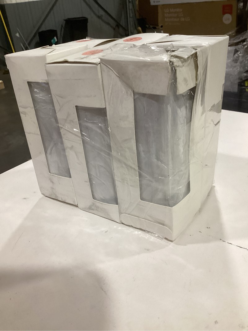 Condition photo showing Good Condition for ColorSub 17 oz Sublimation Glitter Tumblers Cans, Stainless Steel Sublimation Blanks Tumblers, Double Wall Insulated Cups Set with Lid, Straw, Gift Box, 6 Pack White White-6pack