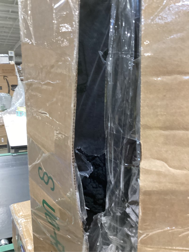 Condition photo showing As Is for EHEYCIGA Orthopedic Dog Beds for Large Dogs with Removable Washable Cover, Black, 36x27 36*27*3.5 inches Black