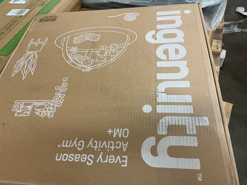 Condition photo showing New/Like New for ingenuity chic boutique baby activity gym