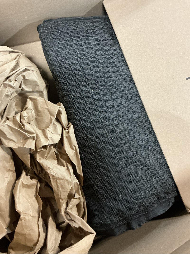 Condition photo showing Good Condition for medium small dog car seat, hard soles with mesh windows on both sides, detachable and washable,dog car seat cover for back seat, suitable for cars, trucks, and suvs (black) black black-s