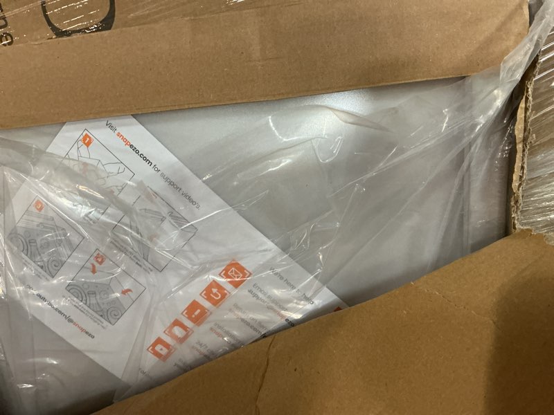 Condition photo showing Good Condition for SnapeZo Poster Frame 36x48, Silver, 1.25 Inch Aluminum Profile, Front-Loading Snap Frame, Wall Mounting, Professional Series 36x48 Silver