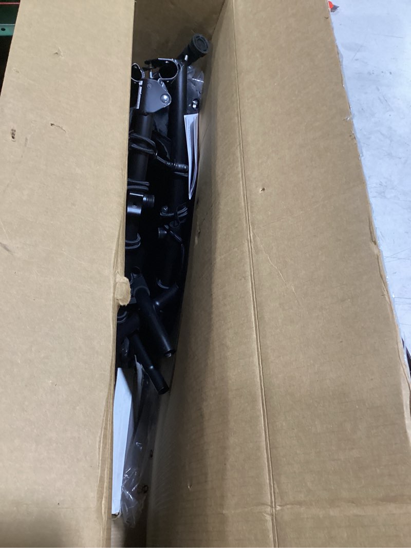 Condition photo showing As Is for BCAN BT2 450/550LBS Mini Rebounder Trampoline for Adults with Bar, Fitness Trampoline with Bungees, Adjustable Handle, Stable & Quiet, Indoor Outdoor, Whole-Body Workout & Relaxation at Home-40IN/48IN 48IN 48-BLACK