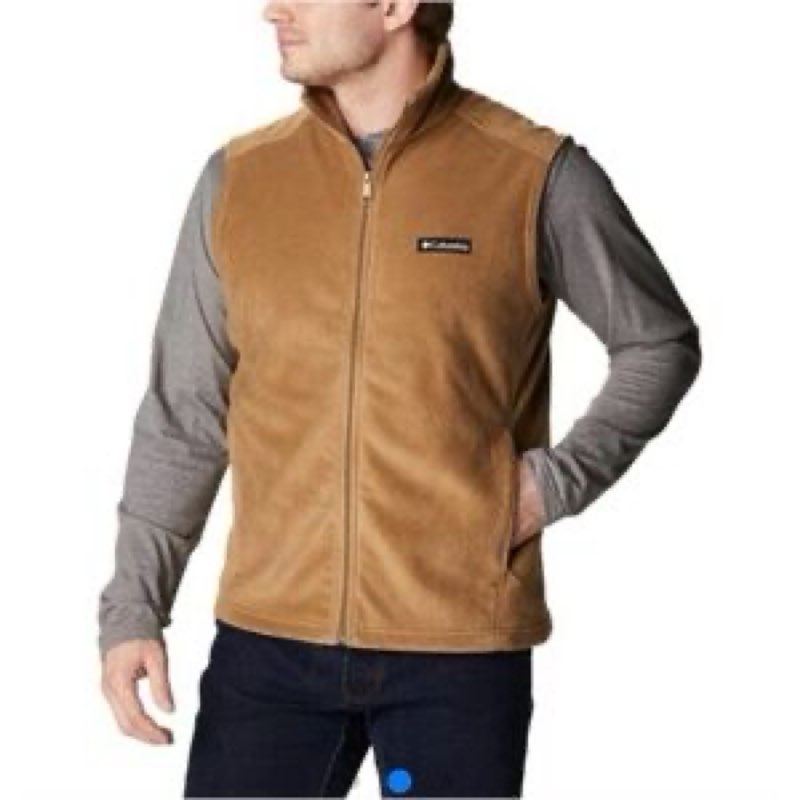 Columbia Men's Steens Mountain Vest, Delta, X-Large Tall