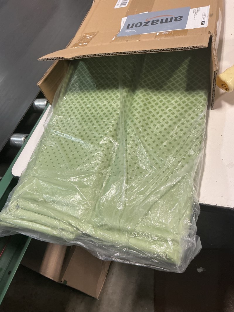 Condition photo showing New/Like New for jessie portable foldable bathtub for adults pvc spa soaking standing bath tub for shower stall, freestanding non-inflatable hot ice bath tub with thickened thermal foam to keep temperature matcha green