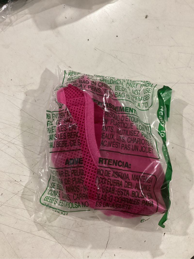 Condition photo showing Good Condition for best pet supplies voyager step-in air harness - all weather mesh, reflective, no pull harness for dogs, cats - secure with hook & loop fastener, buckle, double d-rings - fuchsia, s harness (fuchsia) s (chest: 14.5 - 16")