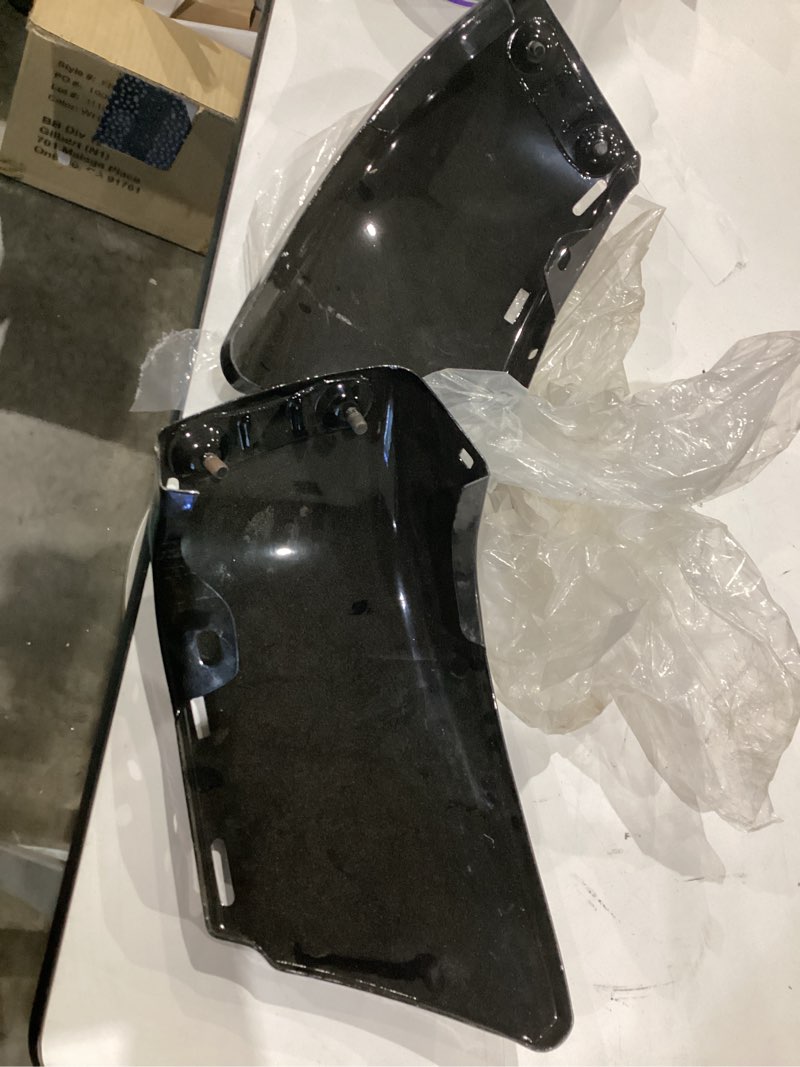 Condition photo showing Good Condition for black steel front bumper face bar w/o molding holes for ford ranger 98 99 00