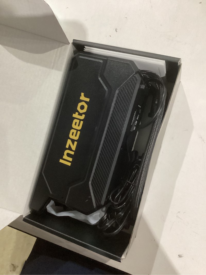 Condition photo showing New/Like New for 150 PSI Tire Inflator Portable Air Compressor, 12V DC Auto Shutoff Air Pump with Digital Pressure Gauge and Emergency LED Light for Car Tires, Bicycle & Balloons, Black