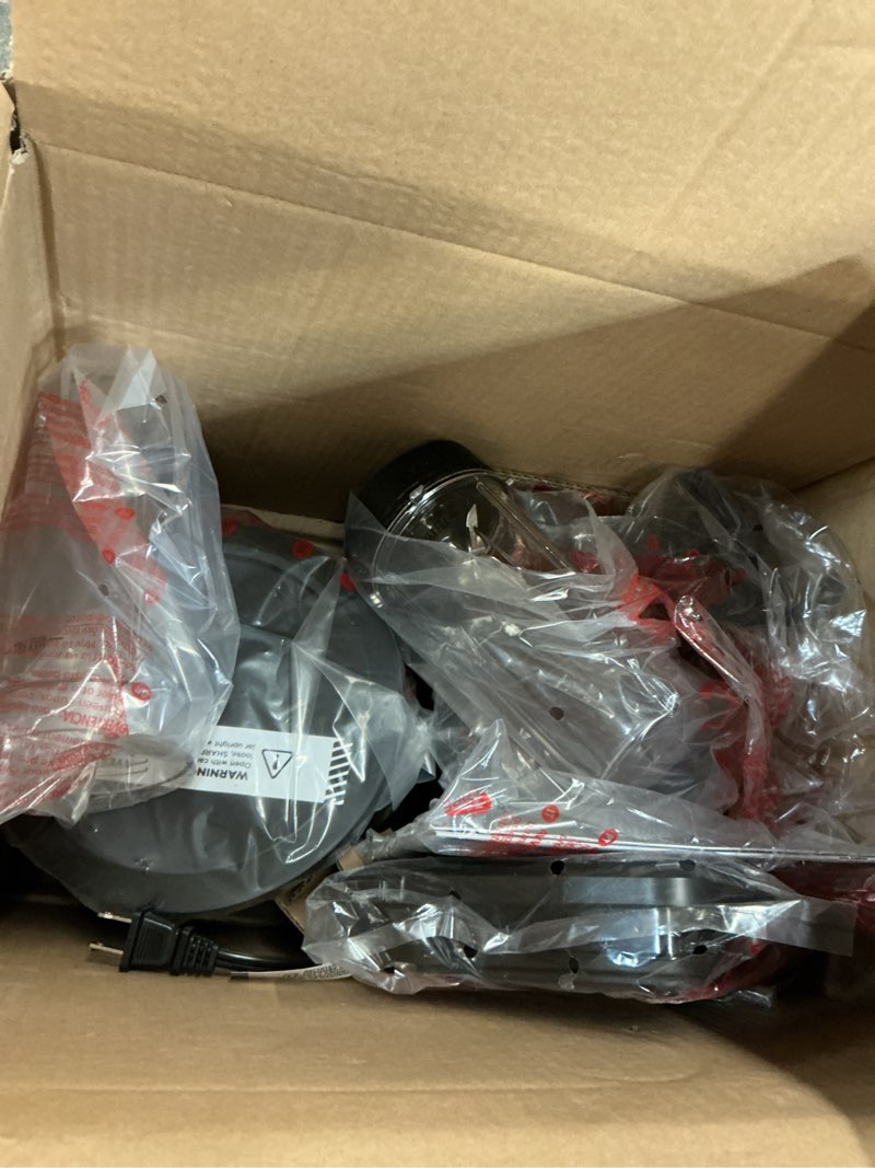 Condition photo showing As Is for Ninja Kitchen System | 8-Cup Food Processor Bowl & 72 oz. Blender All-in-One | With (2) 16 oz. To-Go Cups | For Smoothies, Ice Crushing, Dough & More | 1500 Watt | Black | BL770 Pitcher + Bowl + (2) 16-oz. Cups