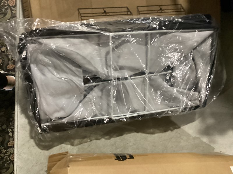 Condition photo showing New/Like New for GOSO 8"×9"×14" Black Rectangular Lamp Shades Set of 2 Medium, Spider Fitter (E26 Base) Rectangle Lamp Shade for Table Lamps, Floor Lamp for Nightstand,Bedroom,Living Room Modern Deco,Easy Assembly Medium-8*14*9IN-2Pack Black