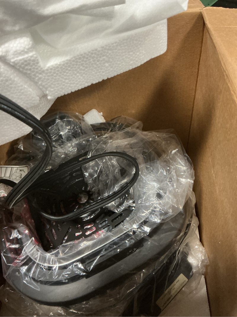Condition photo showing Good Condition for Ninja Crispi 4-in-1 Glass Air Fryer | 450°F | Non-Toxic | 4QT & 6-Cup Glass Containers w/Lids | Microwave, Freezer, Dishwasher Safe | Max Crisp, Air Fry, Bake, Recrisp | Stone | FN101ST Stone 4 QT