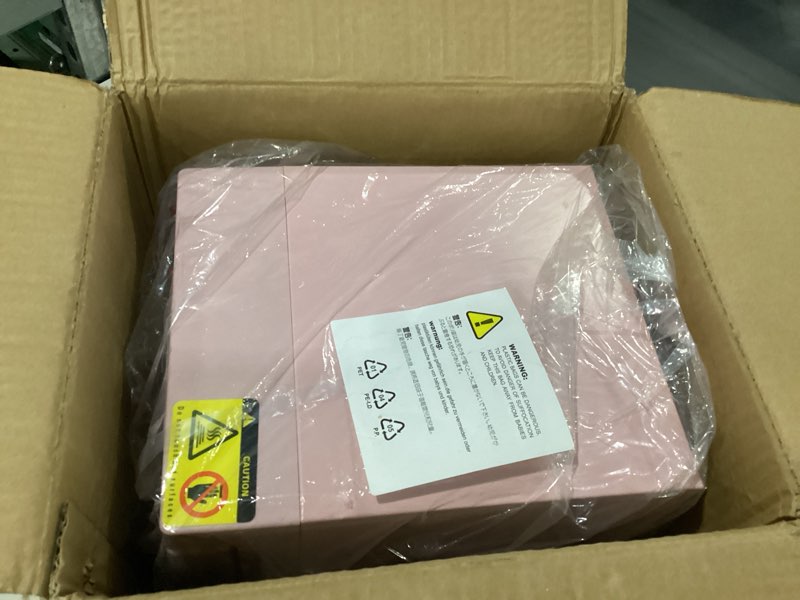 Condition photo showing New/Like New for hot towel warmer for spa, 5.5l thermostatic towel heater, 2-in-1 professional mini towel warmer, beauty salon and spa towel warmers for facial.(5.5l-pink)