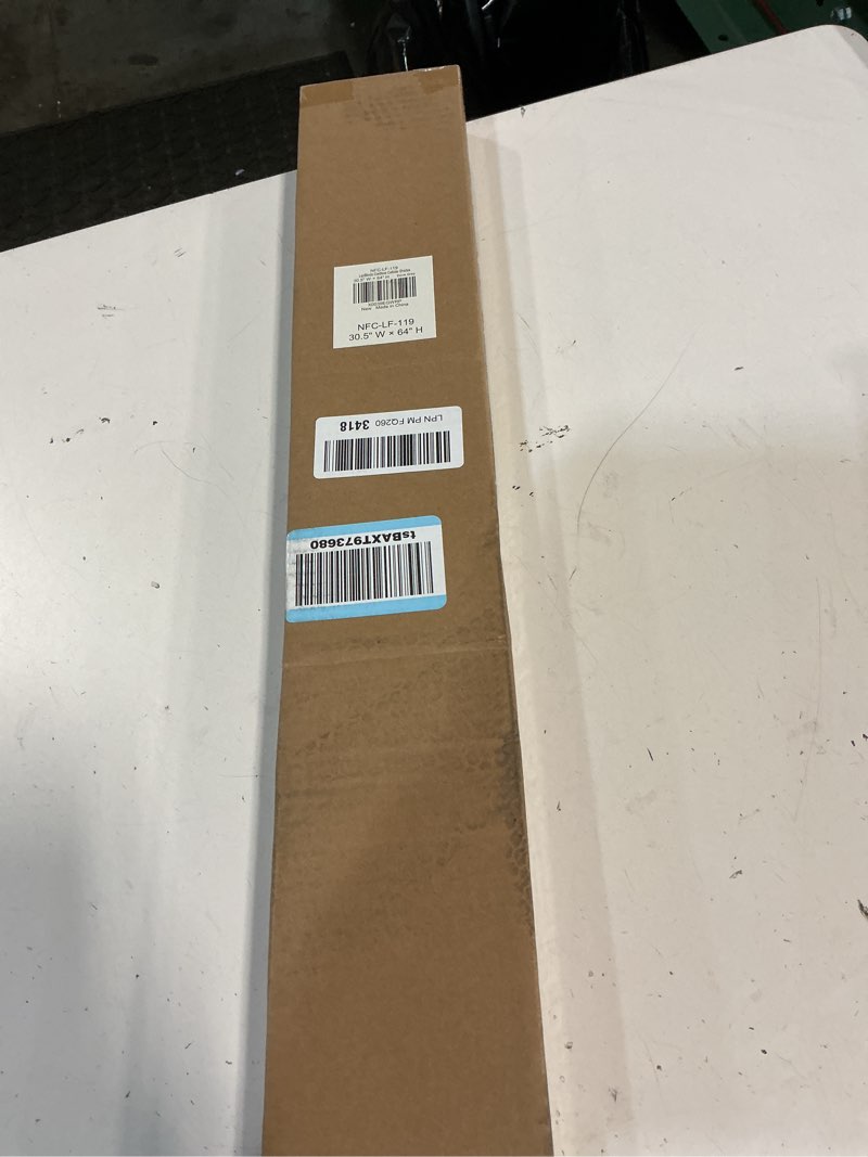 Condition photo showing New/Like New for lazblinds cordless cellular shades, no tools no drill light filtering honeycomb shades pleated blinds for windows, 30 1/2'' w x 64'' h, dovy grey light filtering-dove grey 30 1/2'' w × 64'' h