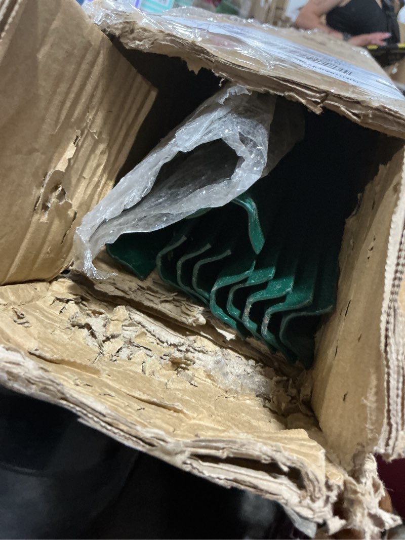 Condition photo showing As Is for kinglake garden green zip ties, 6 inch plastic wire ties, 100pcs heavy duty cable ties,nylon cable ties decoration tie wraps,premium plastic wire ties for indoor and outdoor 1 6 inch
