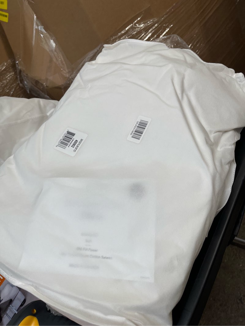 Condition photo showing Good Condition for premium down pillow, standard, soft