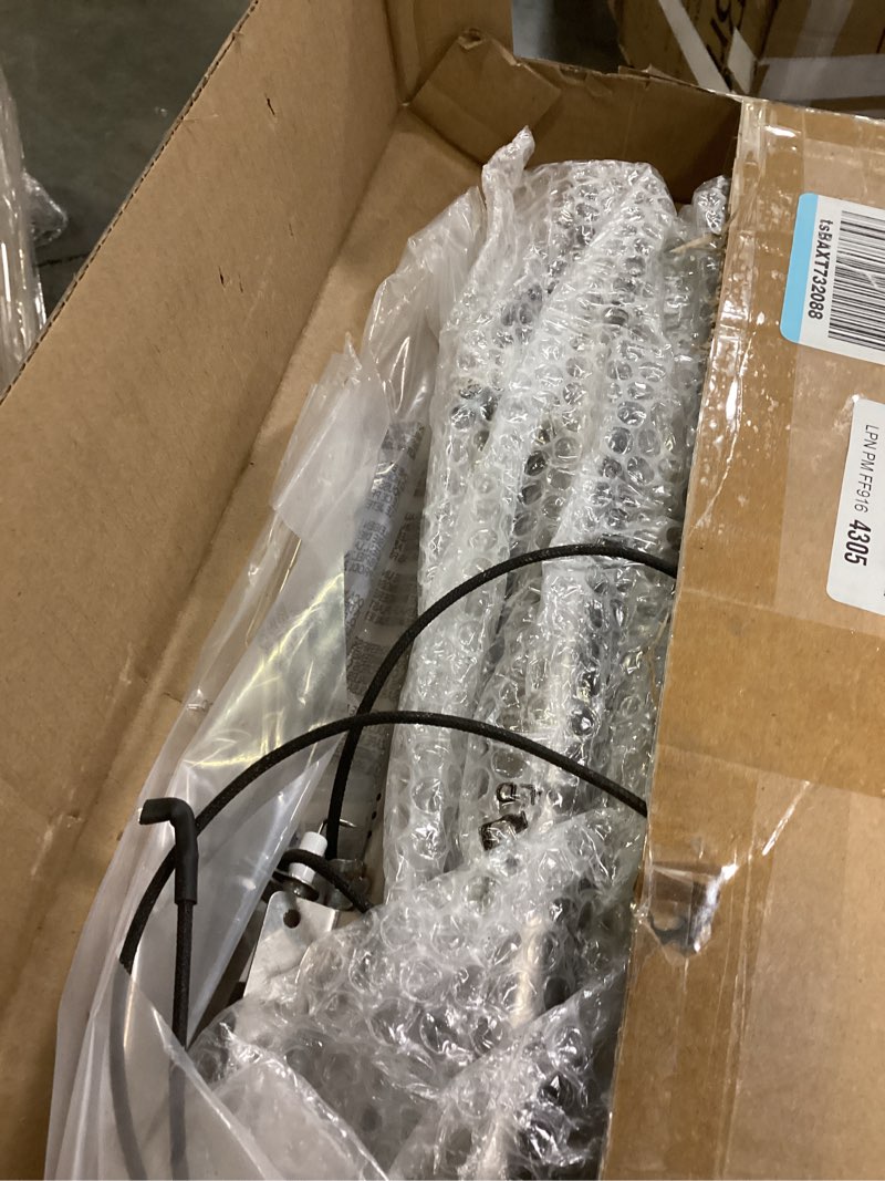 Condition photo showing Good Condition for 29 inch laundry stacking kit chrome steel fit for lg 29-in washers and dryers replacement parts # kstk2