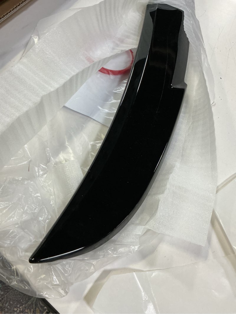Condition photo showing Good Condition for 2025-2026 compatible with toyota camry, rear trunk spoiler, oe duckbill style, gloss black abs – wheelx