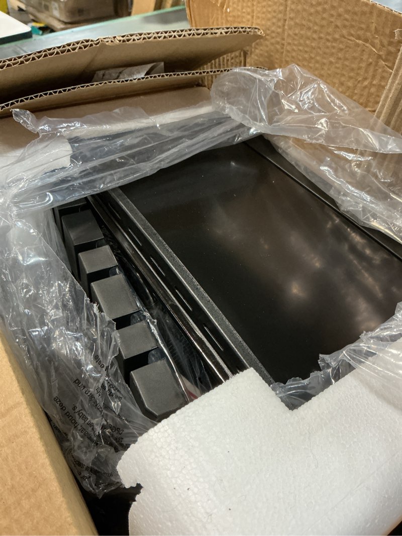 Condition photo showing As Is for secura 4 liters / 17-cup stainless-steel 1700-watt electric deep fryer with timer free extra odor filter, triple basket, 4.5 quarts, black 4.4 quart black