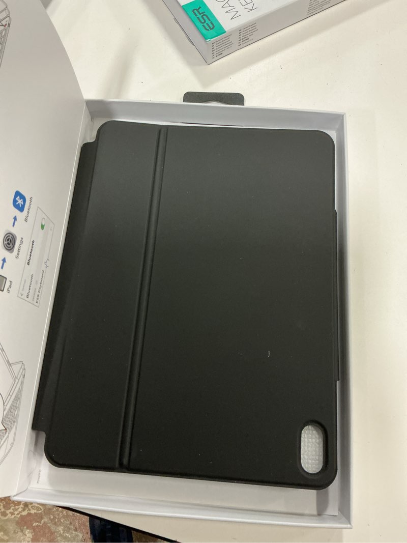 Condition photo showing New/Like New for ESR Rebound Magnetic Keyboard Case, iPad Keyboard Case Compatible with iPad 10th Generation (2022), Easy-Set Floating Cantilever Stand, Springy Backlit Keys, Multi-Touch Trackpad, Charcoal Grey