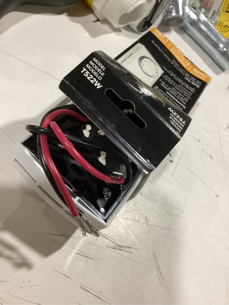 Condition photo showing Good Condition for cadet wall mount heating dial double pole line voltage thermostat