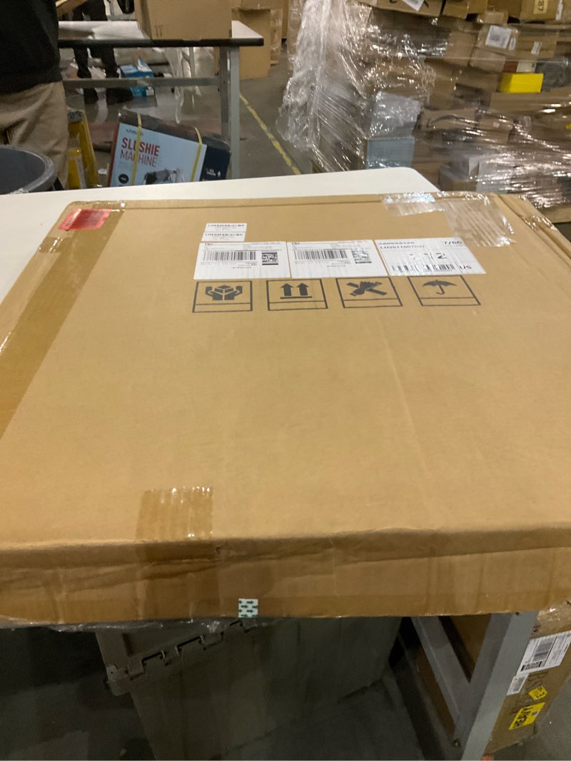 Condition photo showing Good Condition for Eastern Tree 1 Pack 2'x 5' Three Pieces Gridwall Panels Stand with T-Base, Black Wire Grid Wall Rack with Wheels, Craft Display Rack, Retail Display Stand, Extra More 8 Pieces Hooks